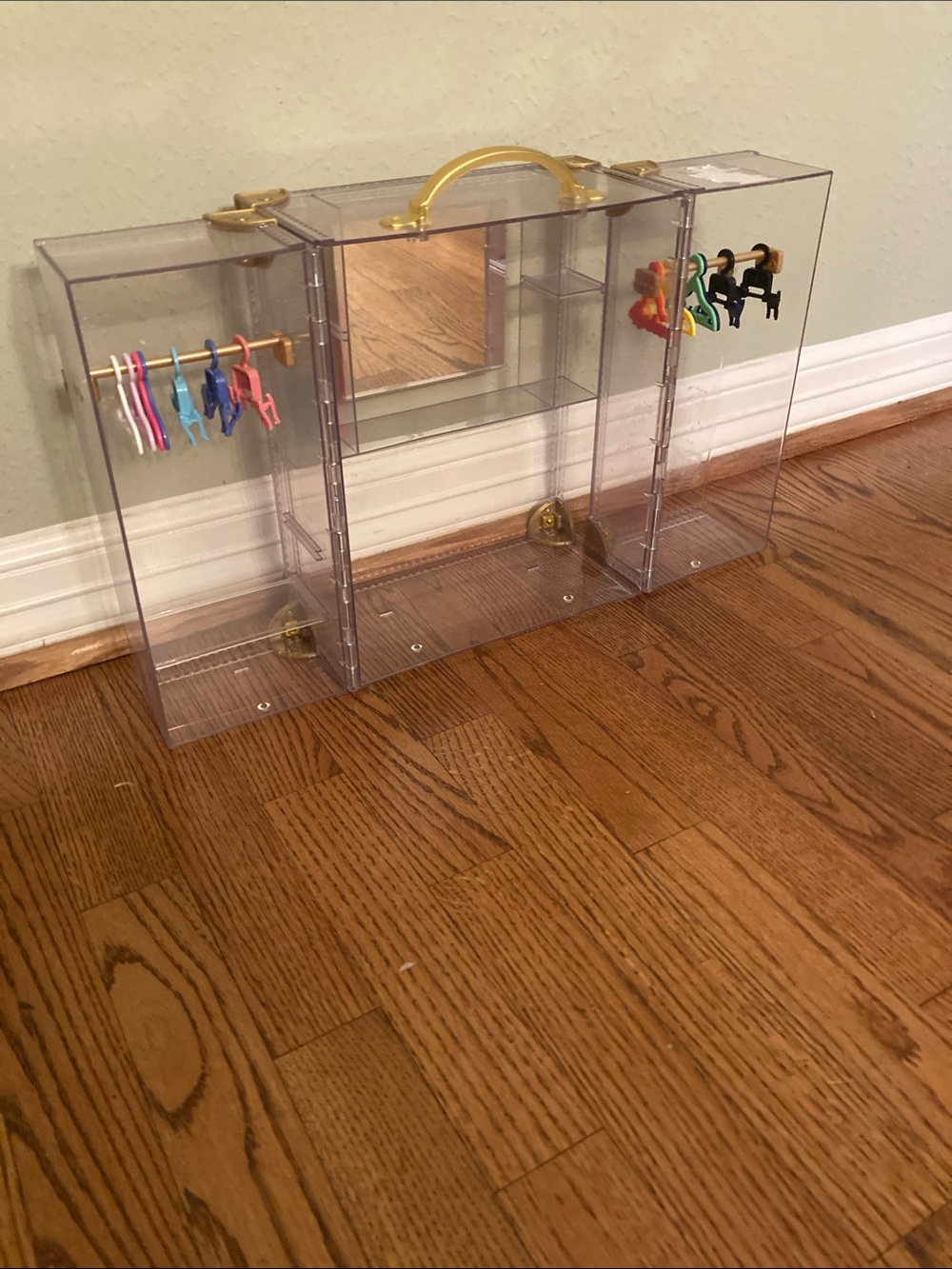 Rainbow High doll closet